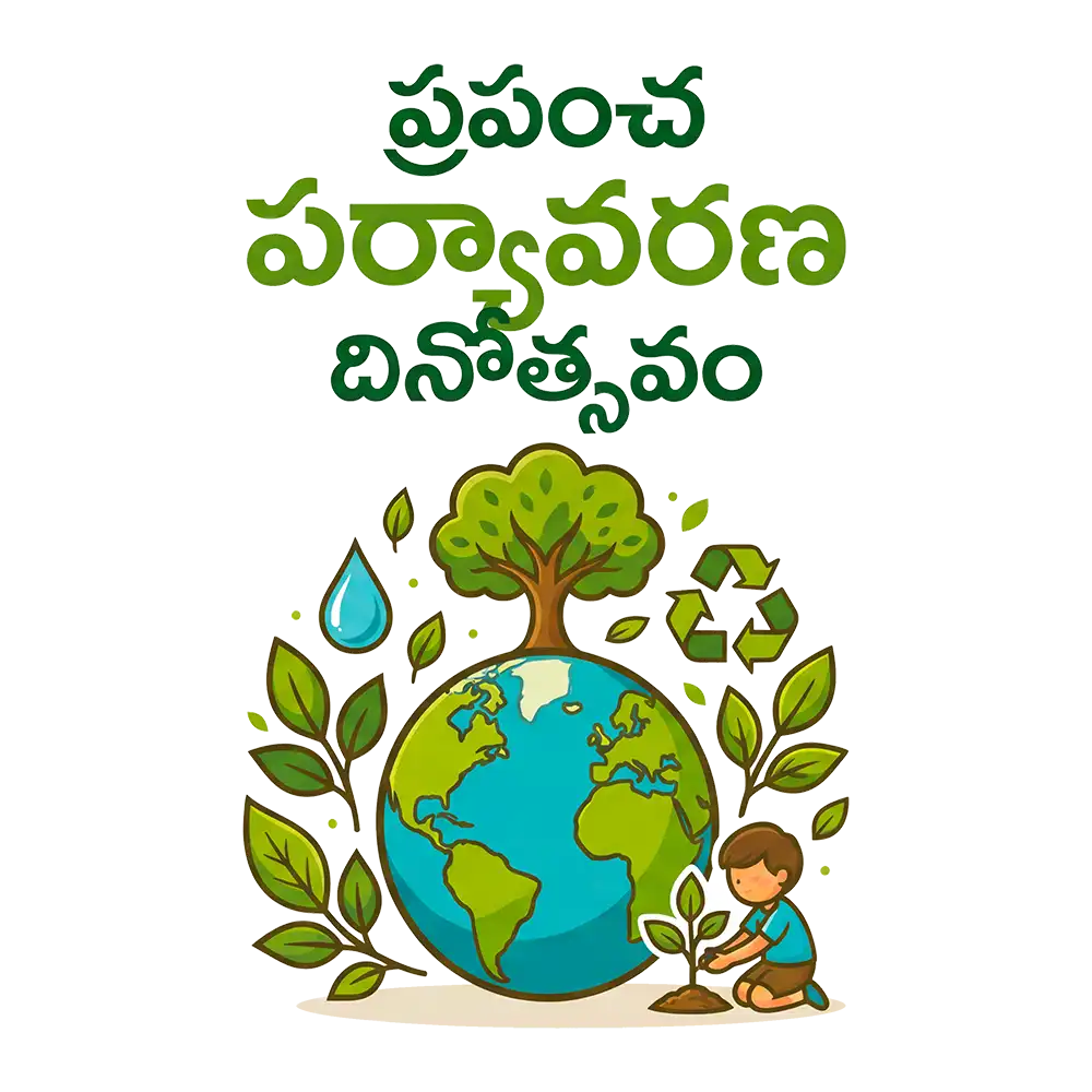 Environment Day Telugu PNG