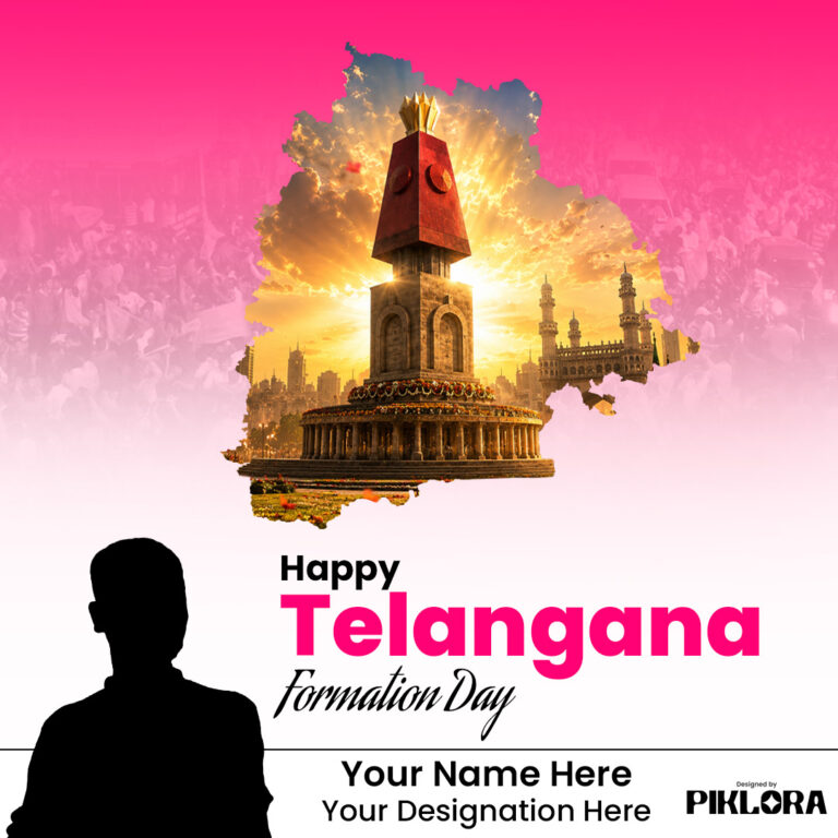 Happy Telangana Formation Day PSD Template