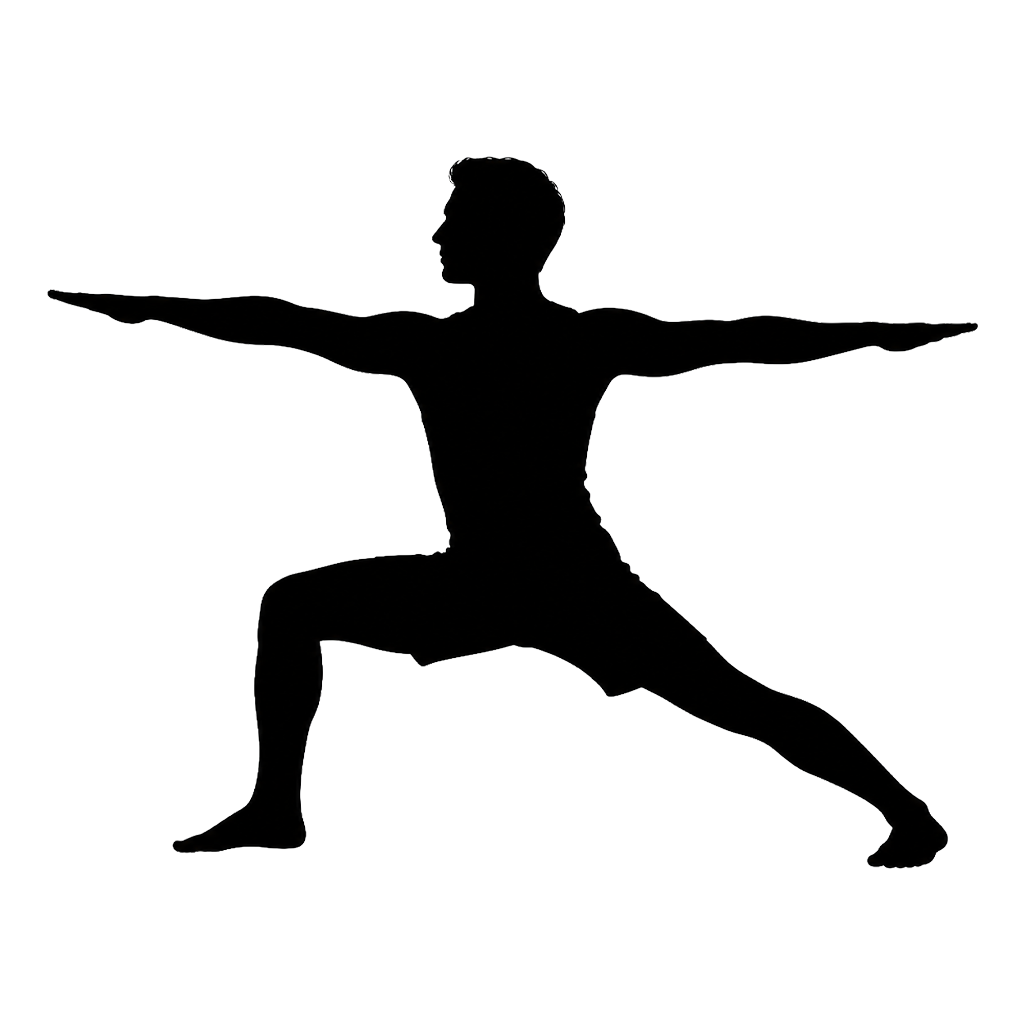 Warrior Yoga Pose PNG