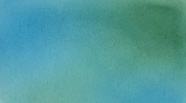 Green & Blue Watercolor Paper Texture Background