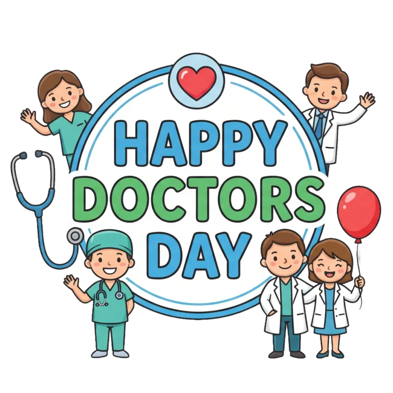 Happy Doctors Day PNG Transparent Background