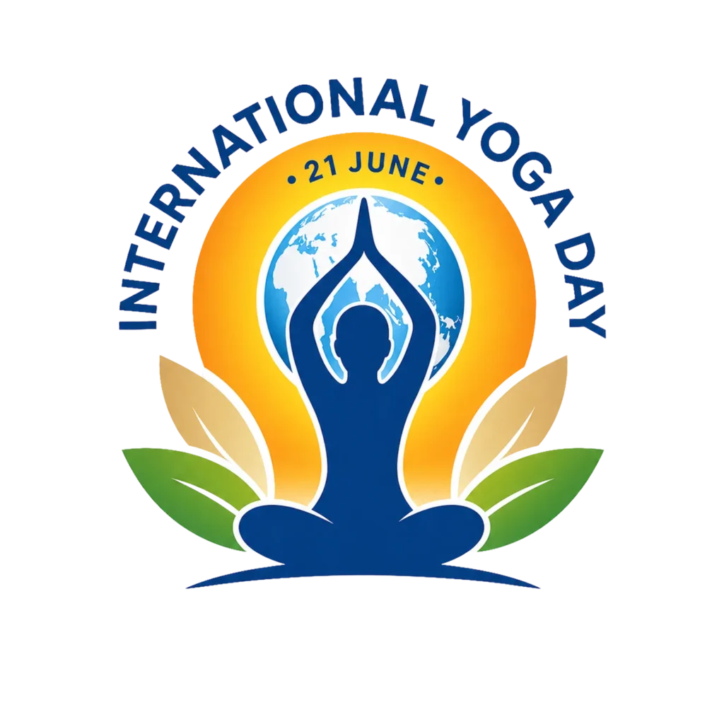 International Yoga Day Logo PNG