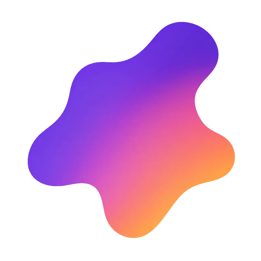 Abstract Gradient Shape PNG