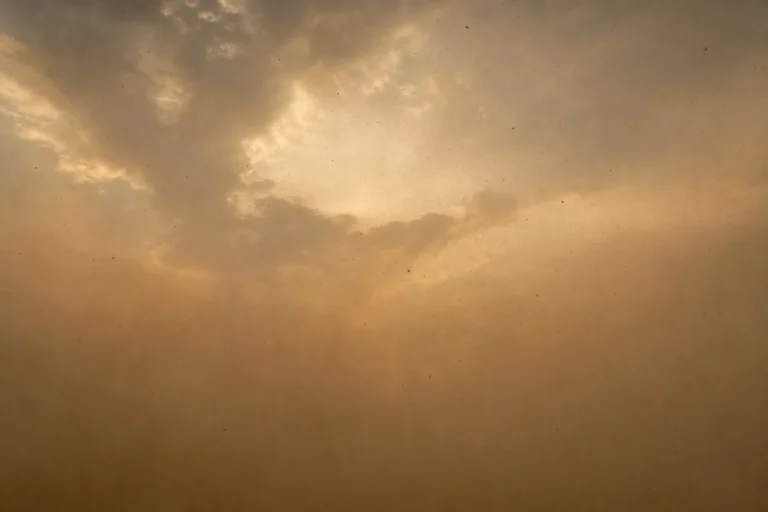 Dramatic Dust Storm Atmosphere Sky Background