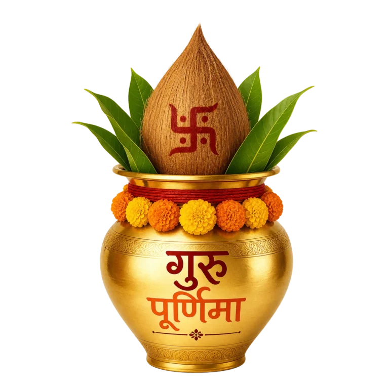 Guru Purnima Kalash PNG