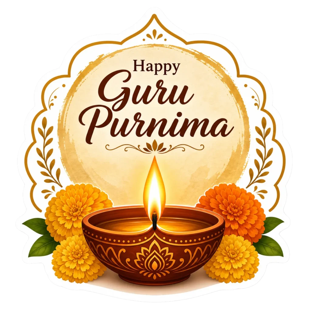Happy Guru Purnima PNG