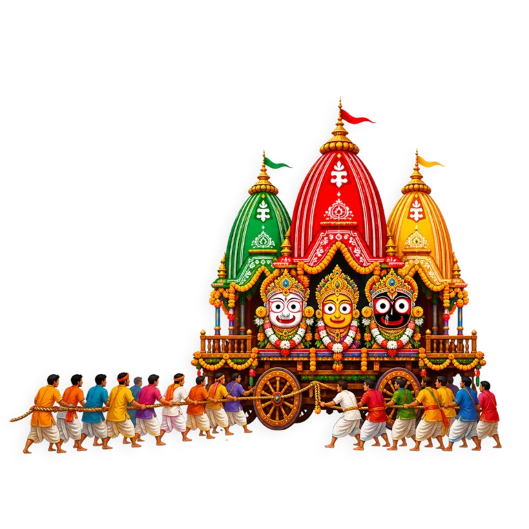 Jagannath Rath Yatra Chariot PNG
