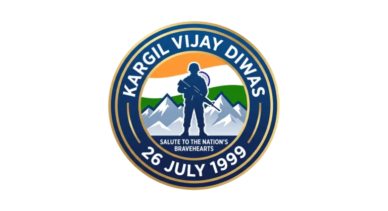 Kargil Vijay Diwas Badge Logo PNG