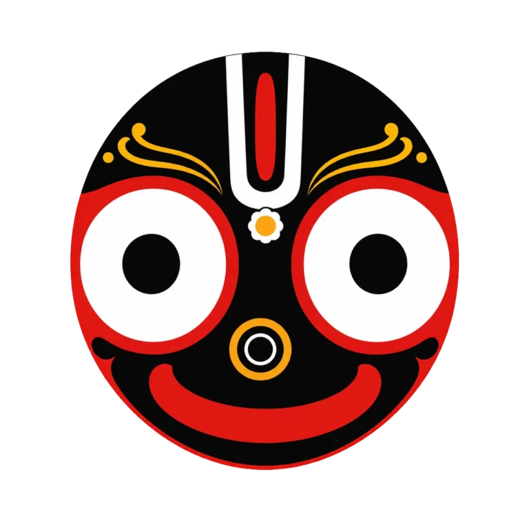Lord Jagannath Face PNG