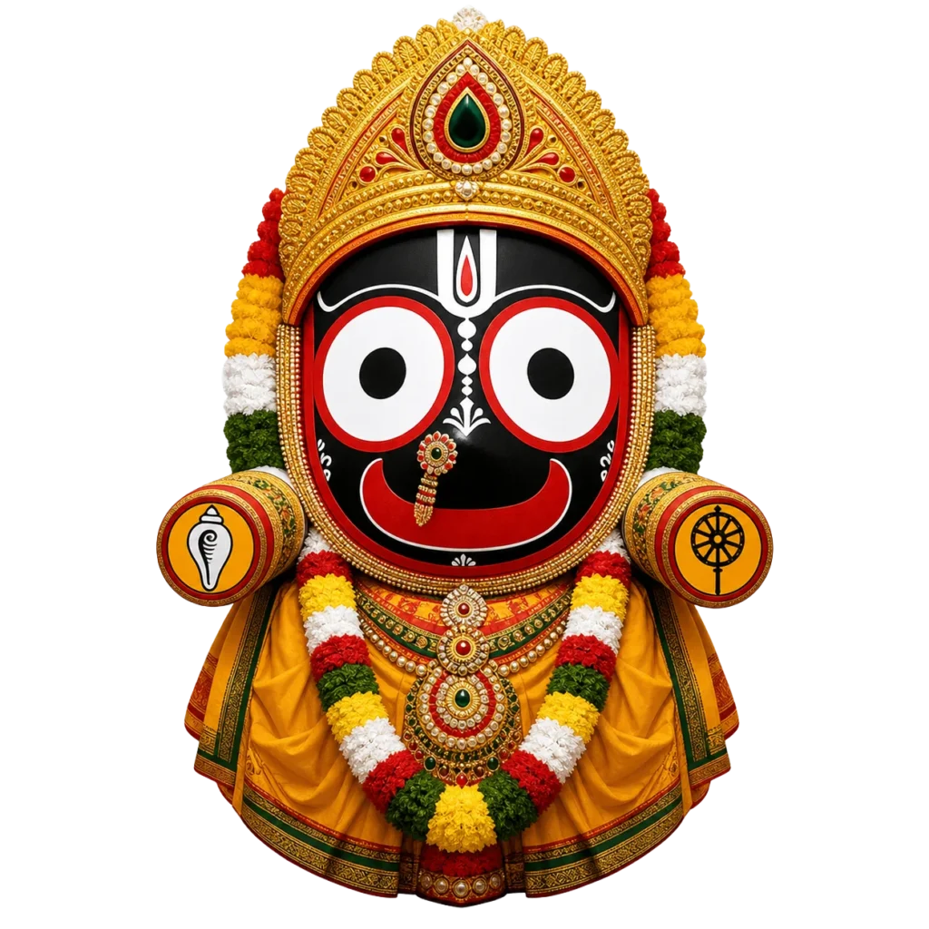 Lord Jagannath Idol PNG