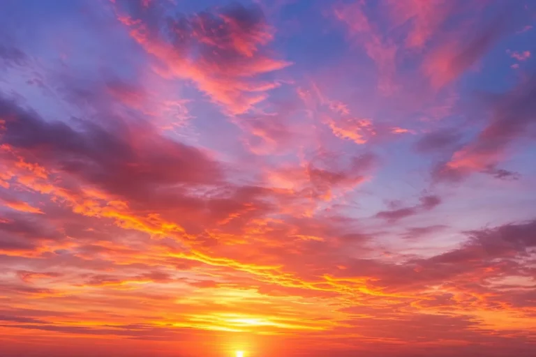 Sunset Sky Background