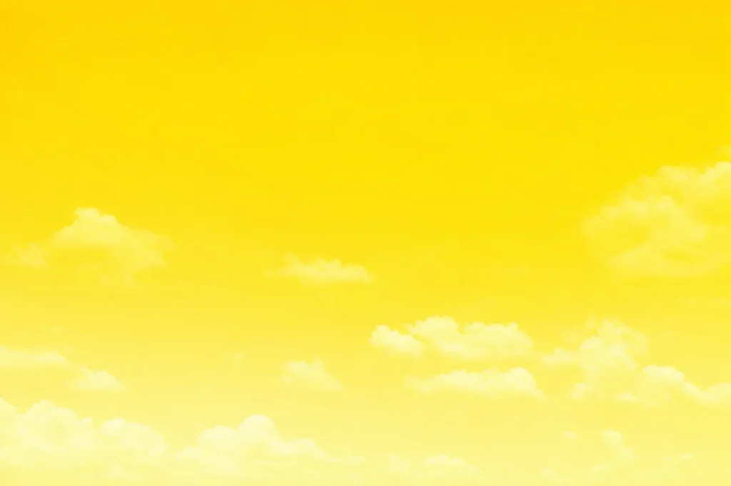 Yellow Sky Background