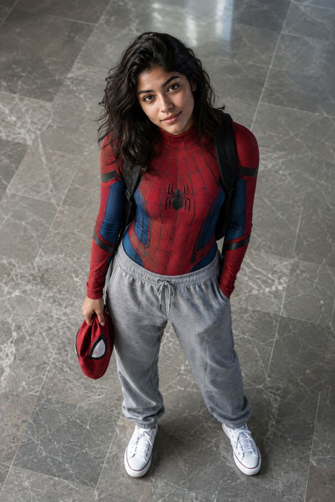 Realistic Spider-Woman After School – ChatGPT Prompt